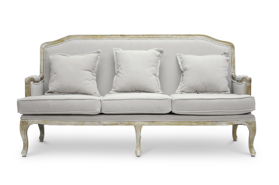 French Country Linen Sofa What S The Occasion