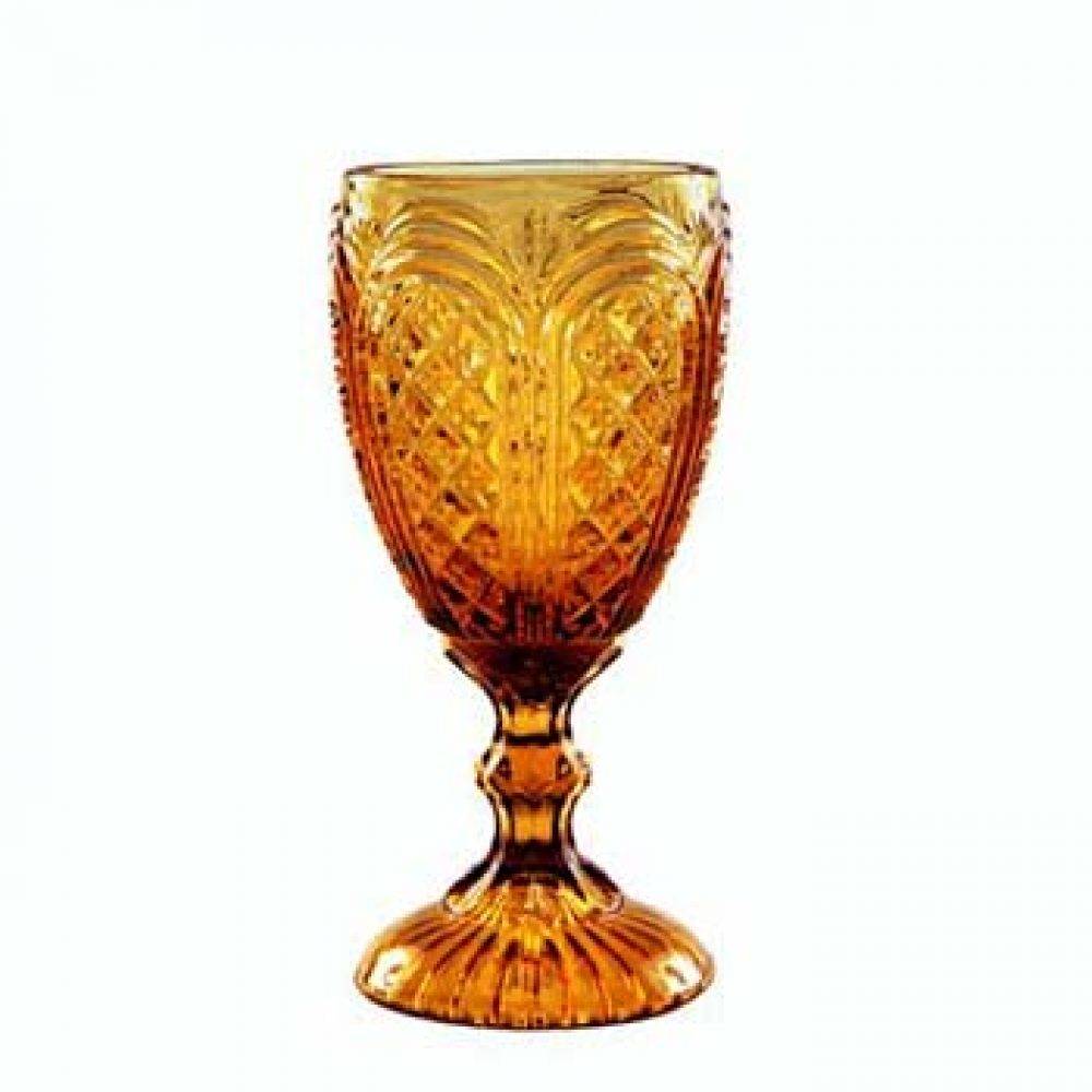Amber - Carousel Goblet