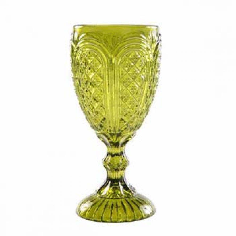 Green - Carousel Goblet