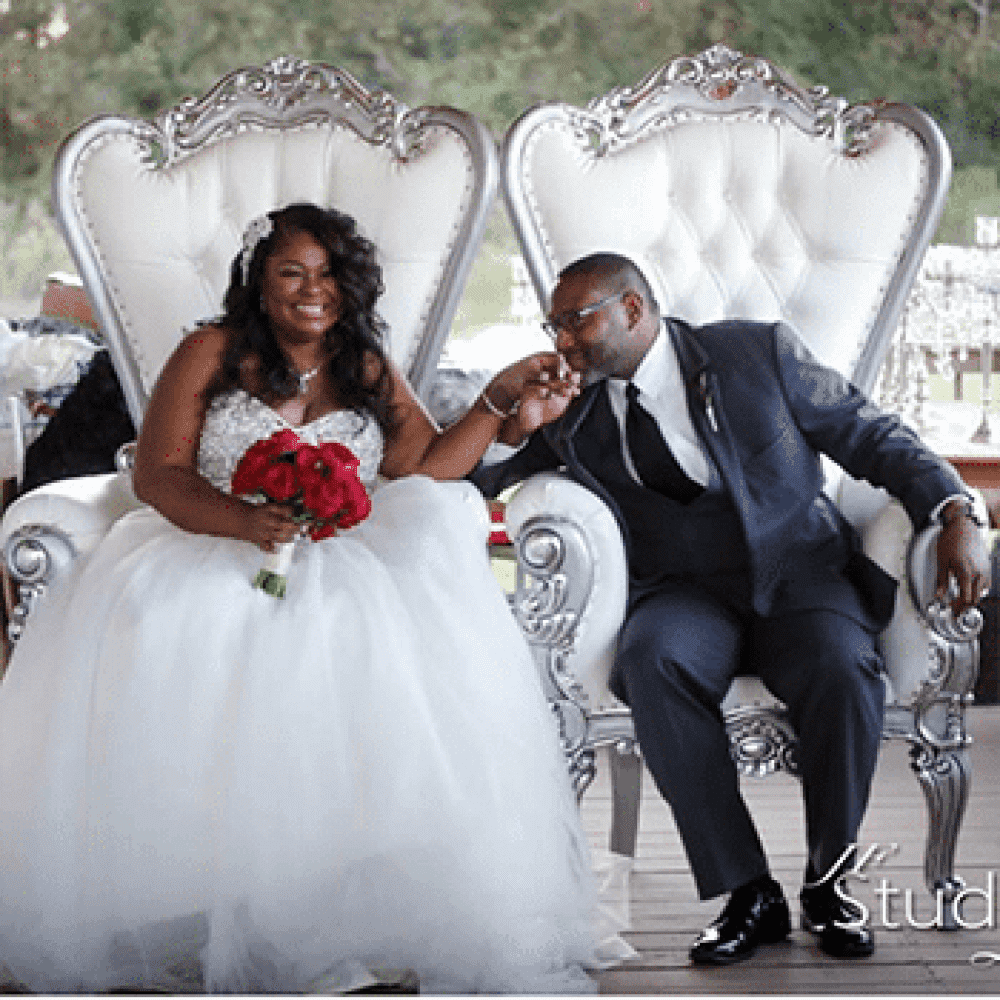 Silver - King & Queen Chairs – What's the Occasion