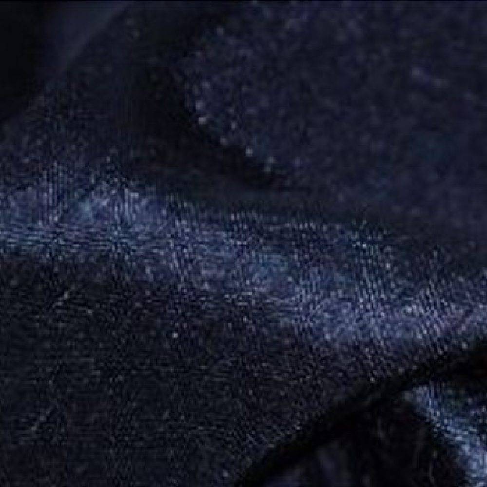 Shantung - Navy Blue