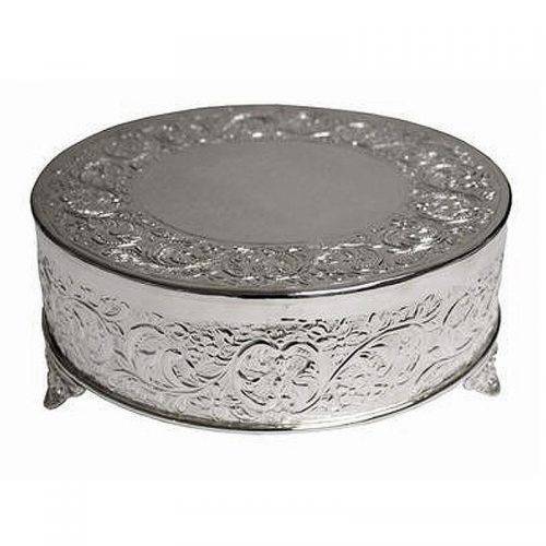 Silver - Round Cake Stand - 22'