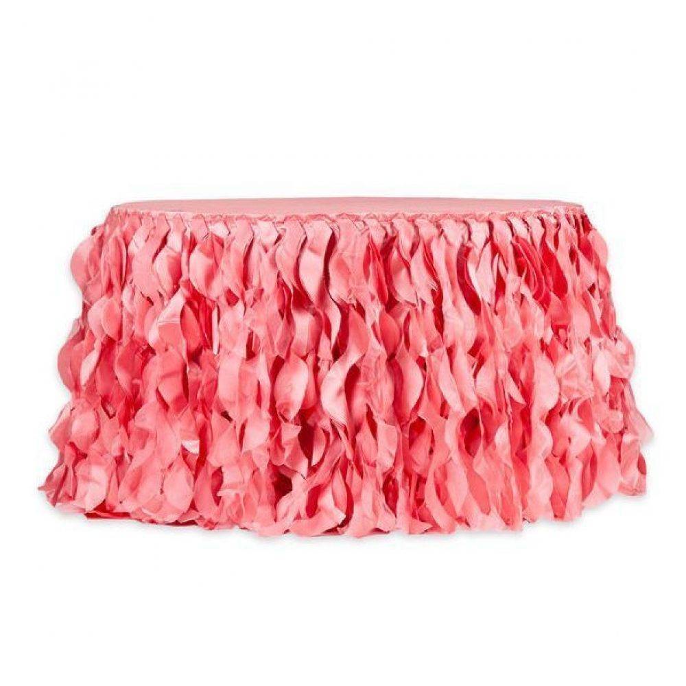 Curly Willow Skirt - Coral