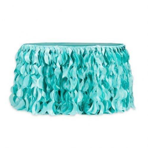 Turquoise - Curly Willow Skirt