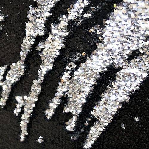 Mermaid Sequin - Black / Silver