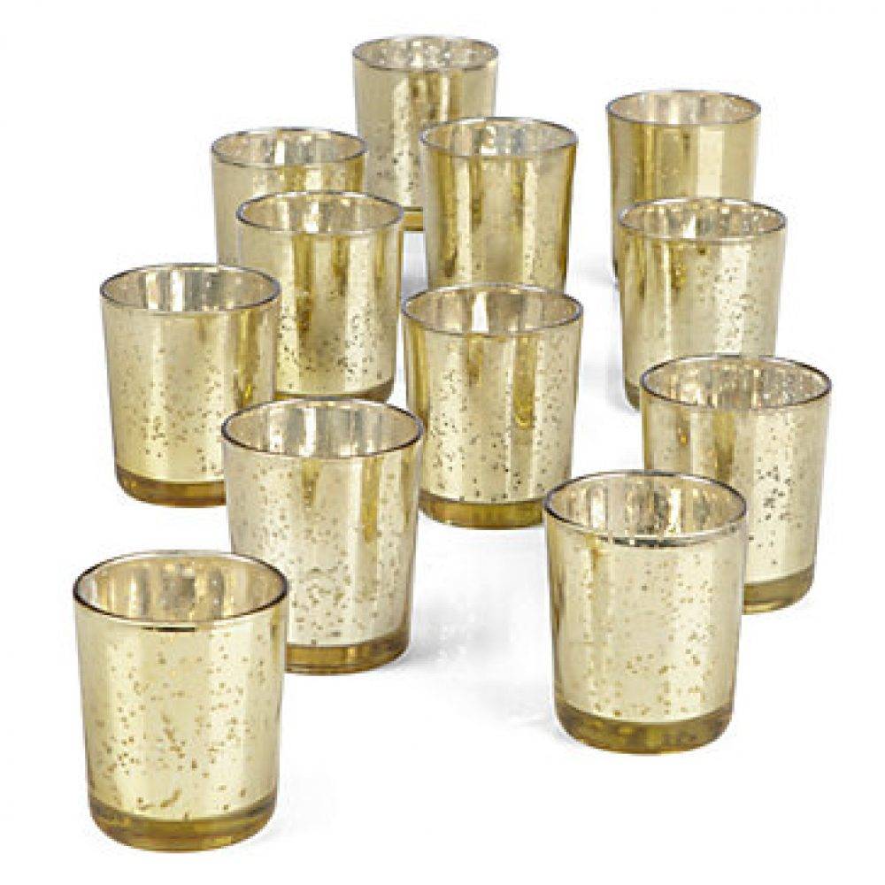 Gold - Mercury Votives (Small)