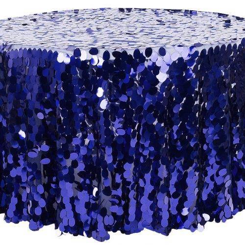 Teardrop Sequin - Navy Blue