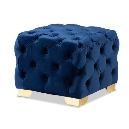 Navy - Velvet Cube