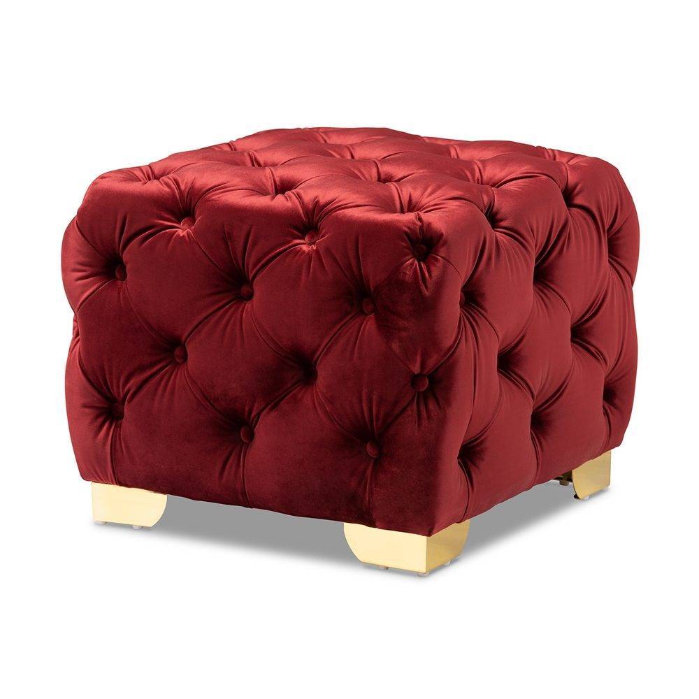 Burgundy - Velvet Cube