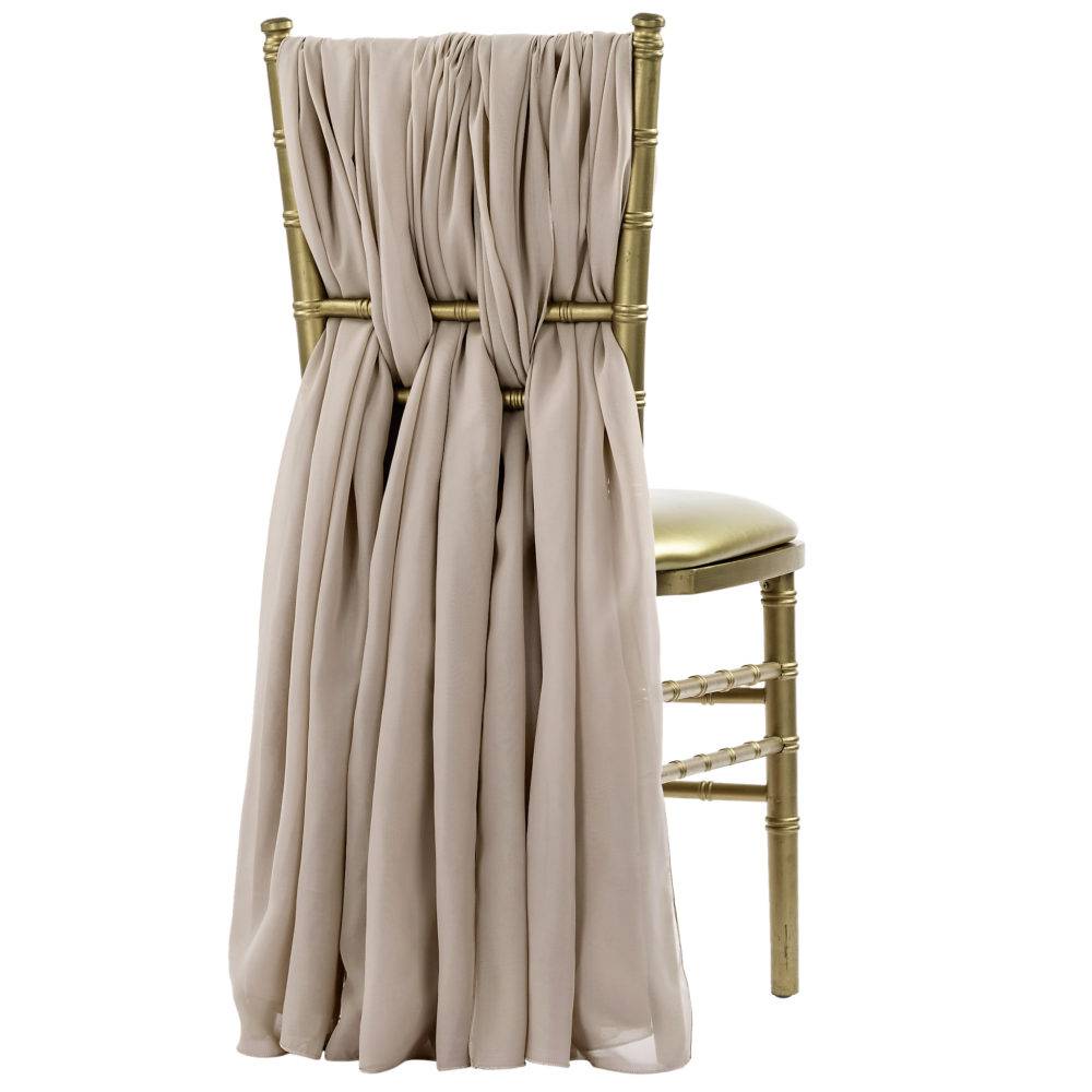 Mauve / Dusty Rose - Chiffon Sash (Per Sash, 5 Sashes As Pictured)