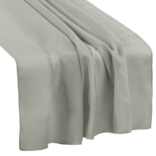Grey / Silver Chiffon - Runner