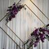 Metal - Diamond Backdrop - 8ft (Floral Separate) - Image 2
