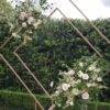 Metal - Diamond Backdrop - 8ft (Floral Separate)