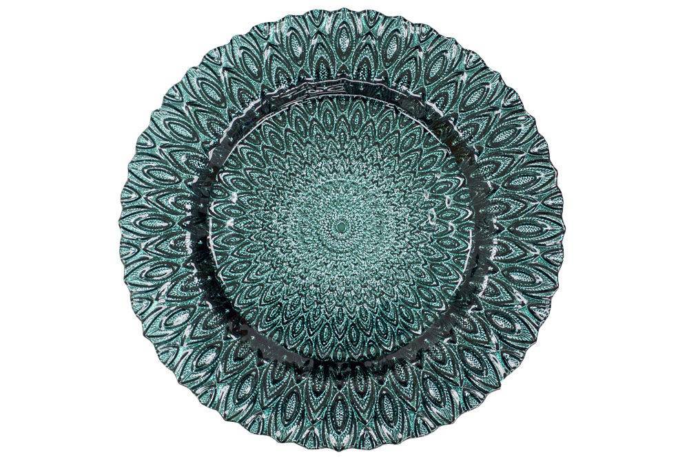 Emerald - Goddess Glass Charger