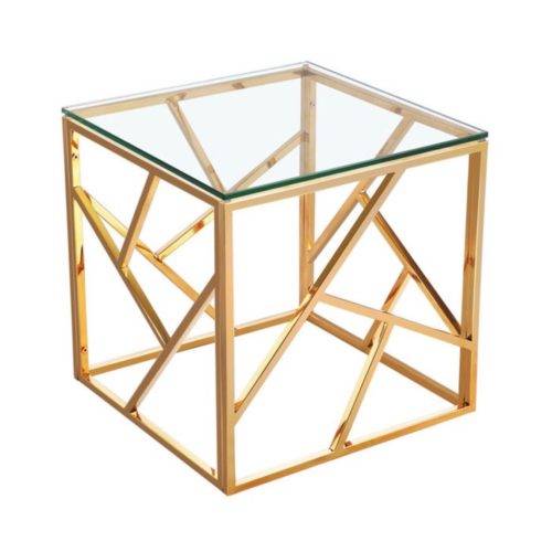 Gold - Modern Side Table