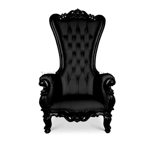Black - Throne Chair