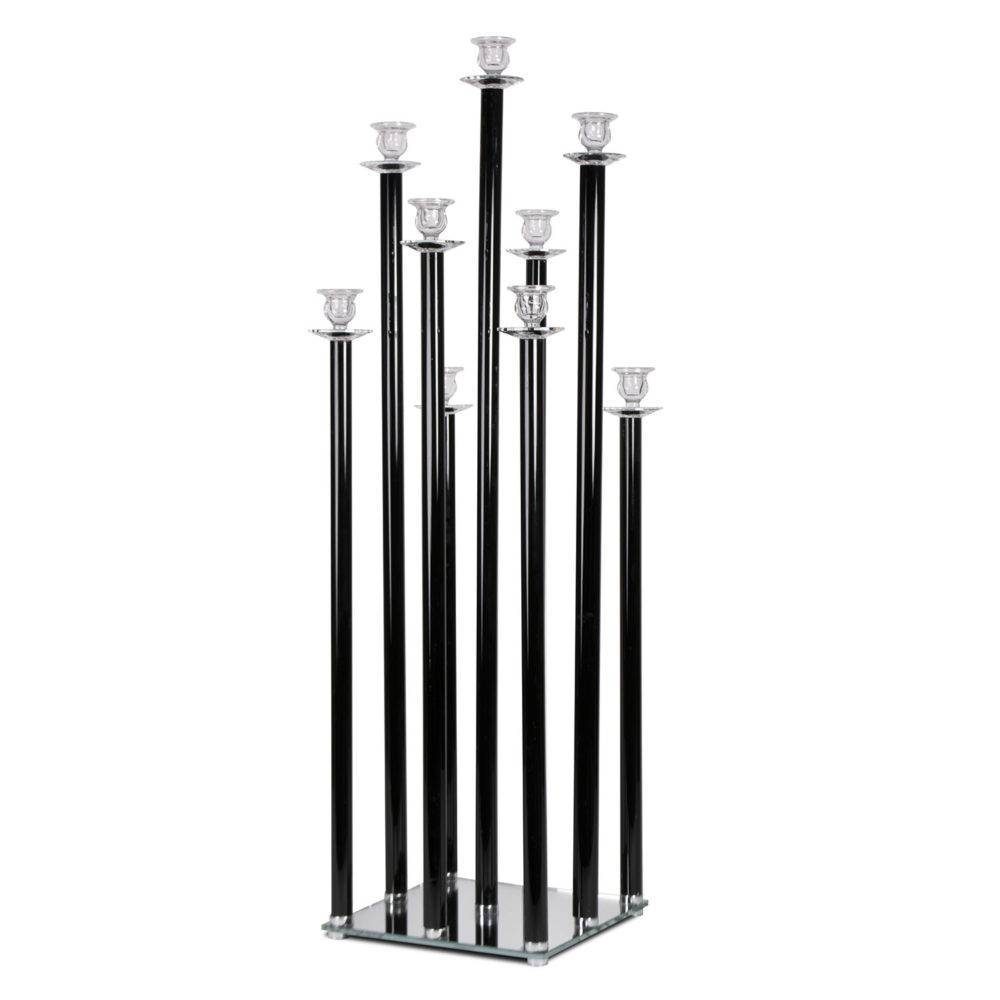 Black - Multi Arm Candle Centerpiece - Image 2