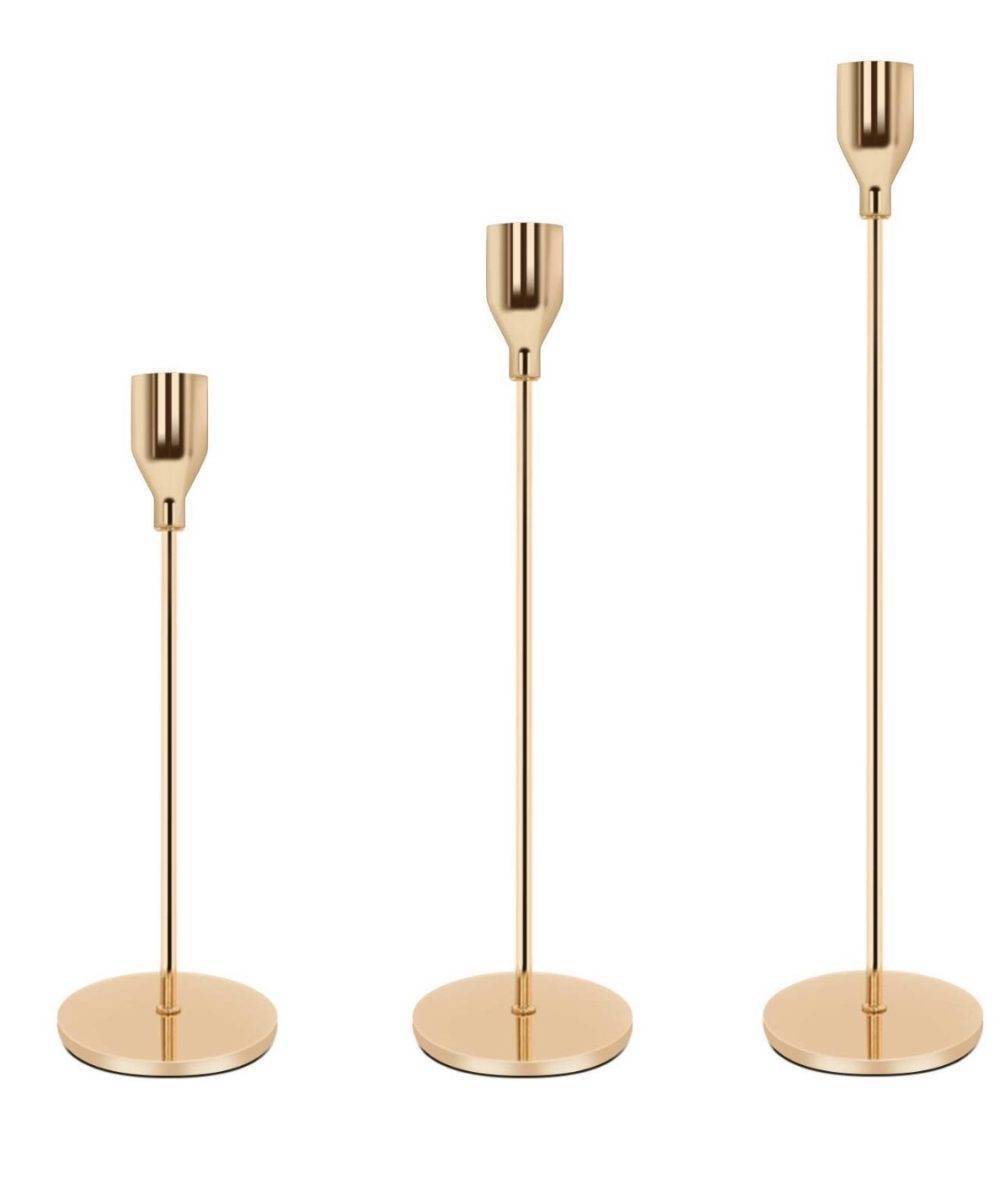 Gold - Candle Stick Trio