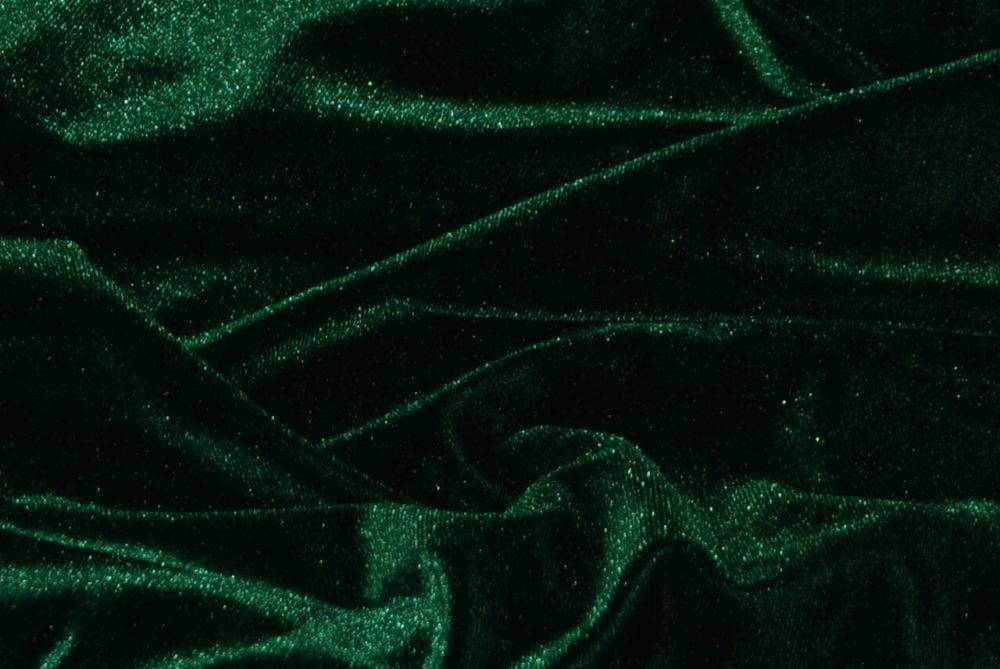 Rich Shiny Velvet - Emerald / Hunter