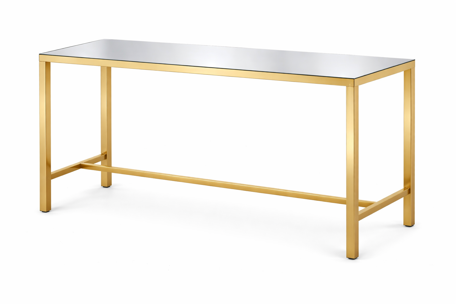 Mirror Conversation Table - Gold - Image 3