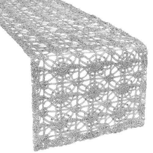 Silver - Chain Lace - Runner