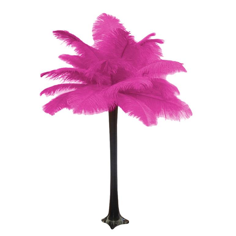 Fucshia - Feather Centerpiece – What's the Occasion