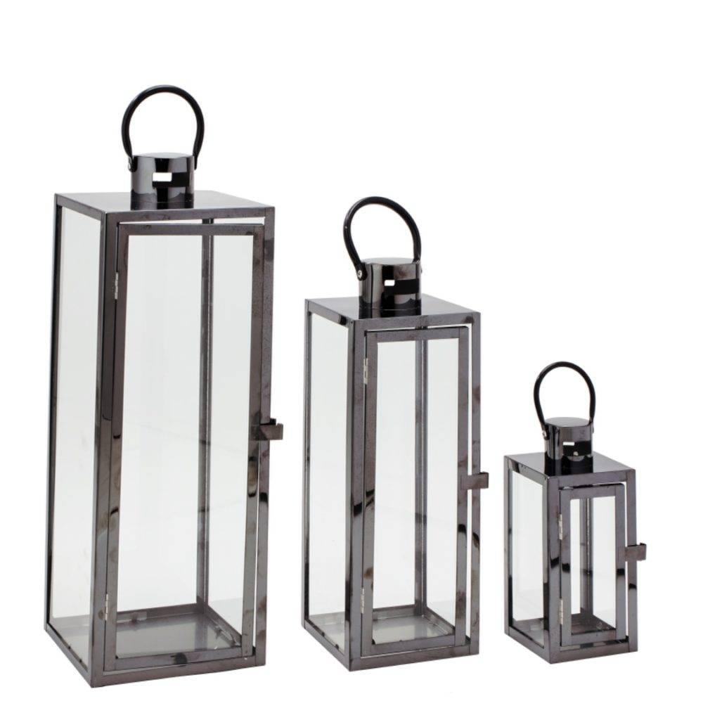 Black - Modern Lantern