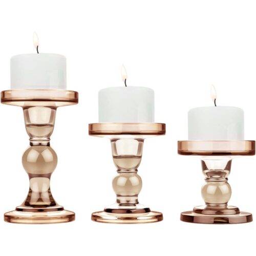 Amber - Trio Canfleholder