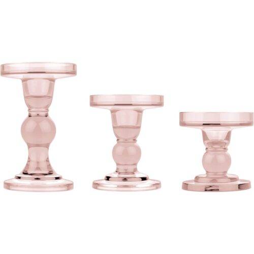 Blush Pink - Trio Candleholder
