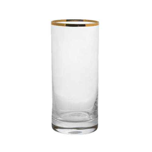 Gold Rimmed - High Ball / Collins