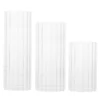 Clear - Rigged Candle Trio