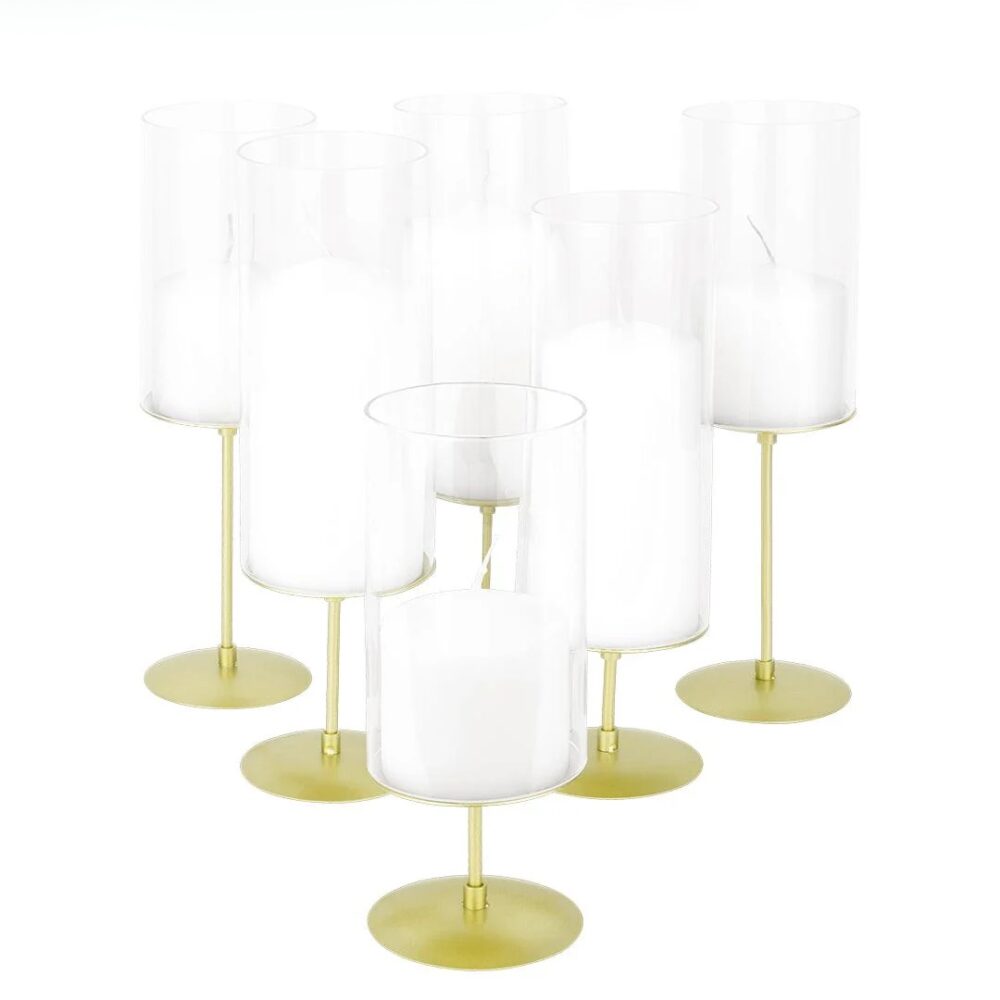 Gold - Six Candle Centerpiece