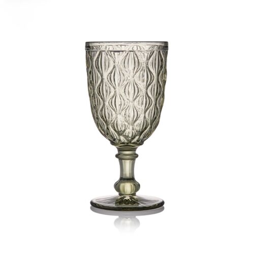 Moss - Peacock Goblet (Pre Order Required / See Sample In Showroom)