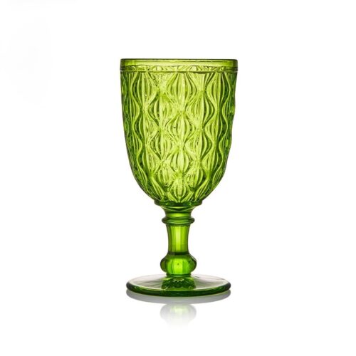 Green - Peacock Goblet (Pre Order Required / See Sample In Showroom)