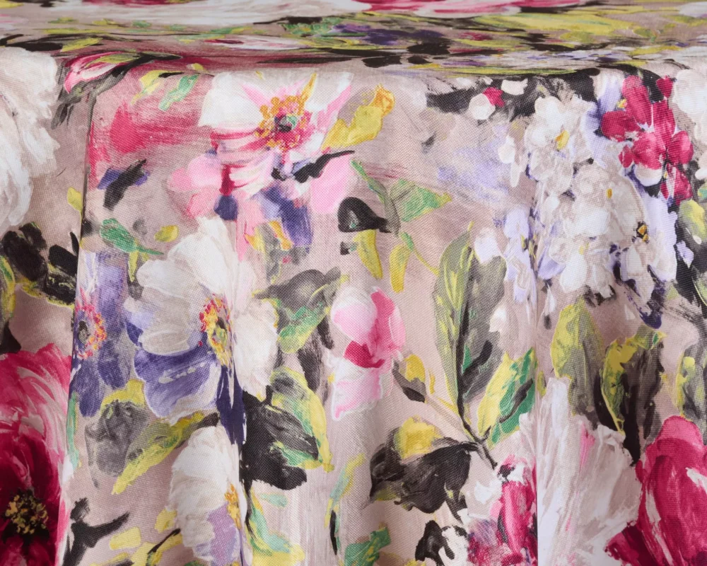 Canvas Floral - Pink