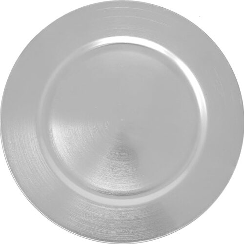 Silver - Acrylic Charger