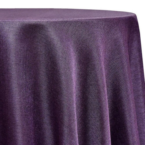 Vintage Burlap - Purple / Plum