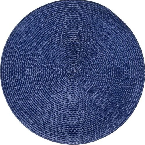 Navy Blue - (15") Braided Placemat