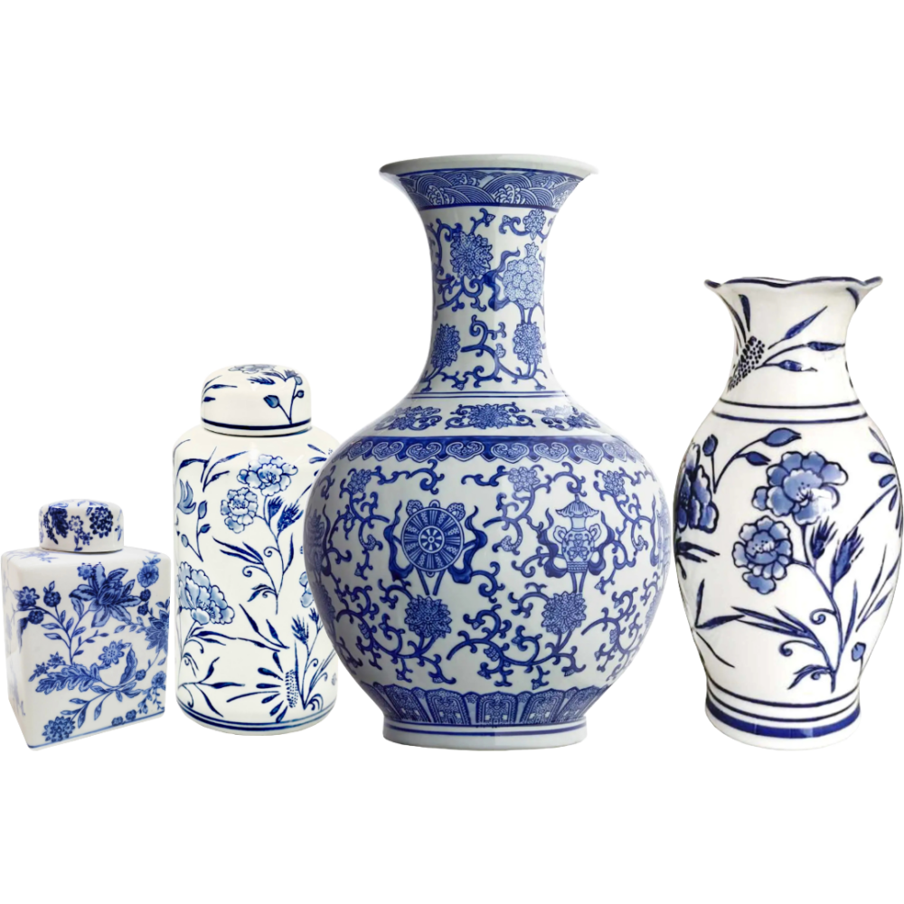 Blue & White Pottery Collection