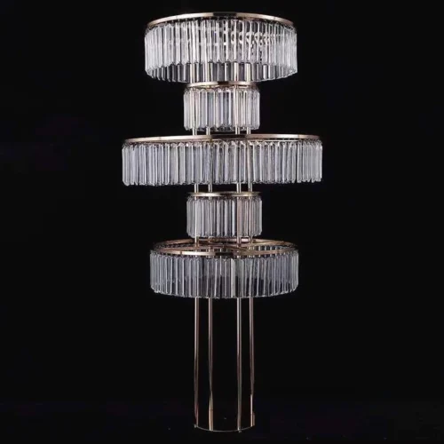 Gold - Hanging Crystal (5 Tier)