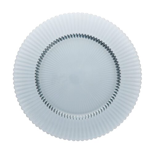 Archie - Dusty Blue Glass Charger