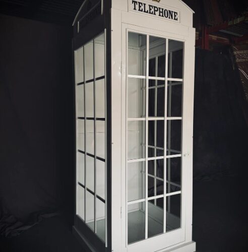 White - Telephone Booth