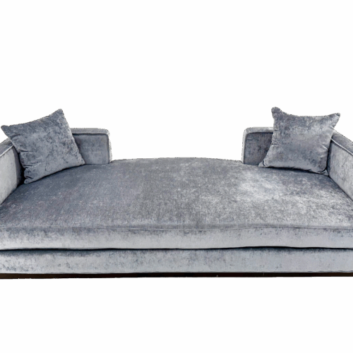 Dusty Blue - Velvet Empire Sofa