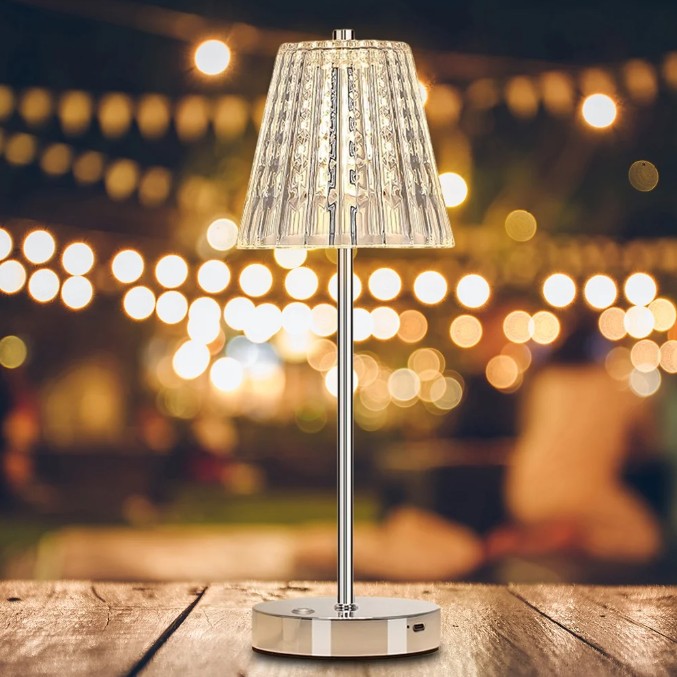 Precision Tabletop Lamp - Silver - Image 3