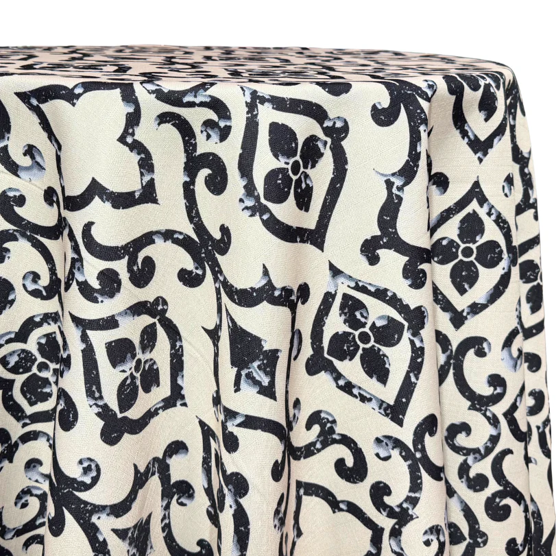 Santorini - Black/Ivory/Blue