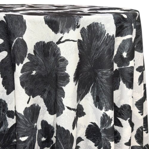 Floral Nior - Black / White