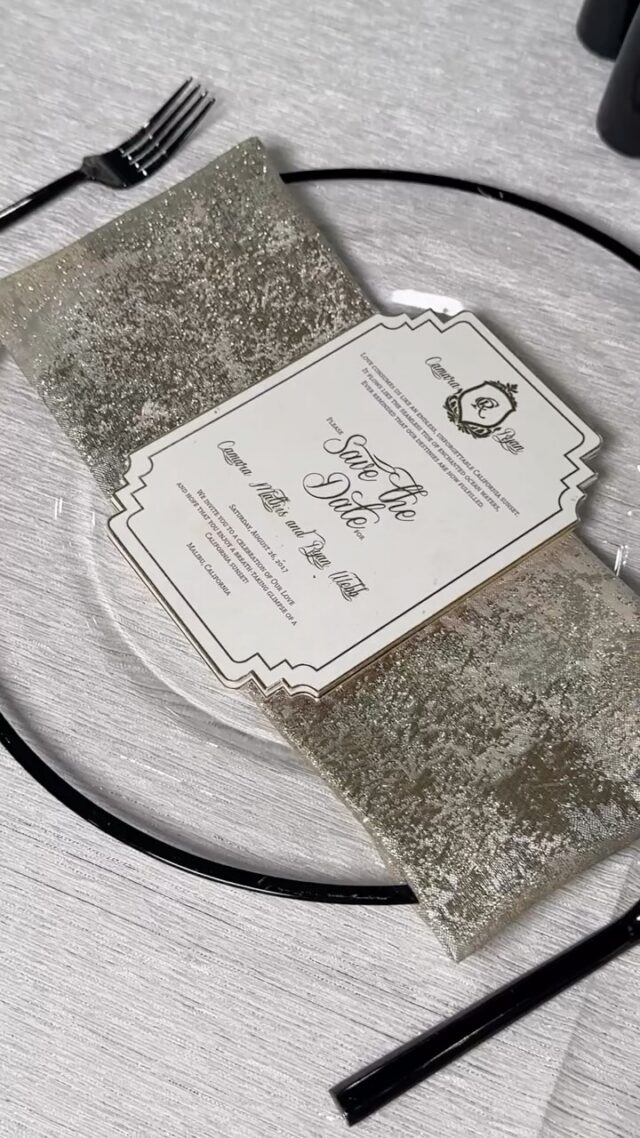 Tabletop Tuesday: Metallic Birch 🤍

Featuring:
•White Shantung Linen
•Black Sienna Glassware
•Black Dacory Flatware
•Black Rimmed Charger
•Metallic Birch Napkin

Tap the link in bio to join our newsletter for more tabletop tips, trend alerts, and styling inspo. 📨